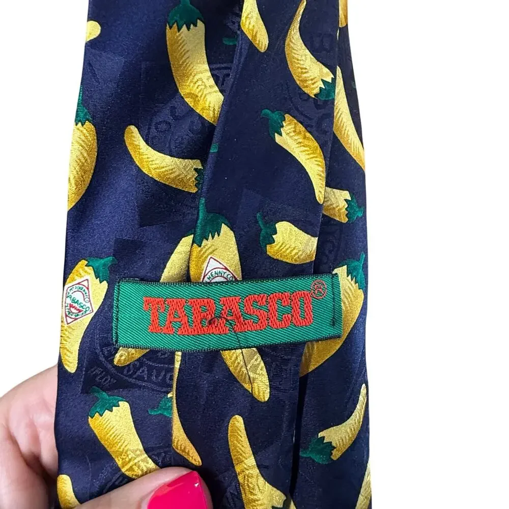 Tabasco Fun and Casual Neck Tie Size 59